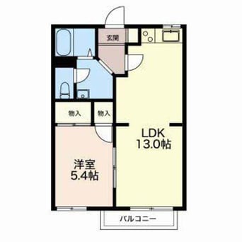 間取図 ルミエールさかざき　A棟