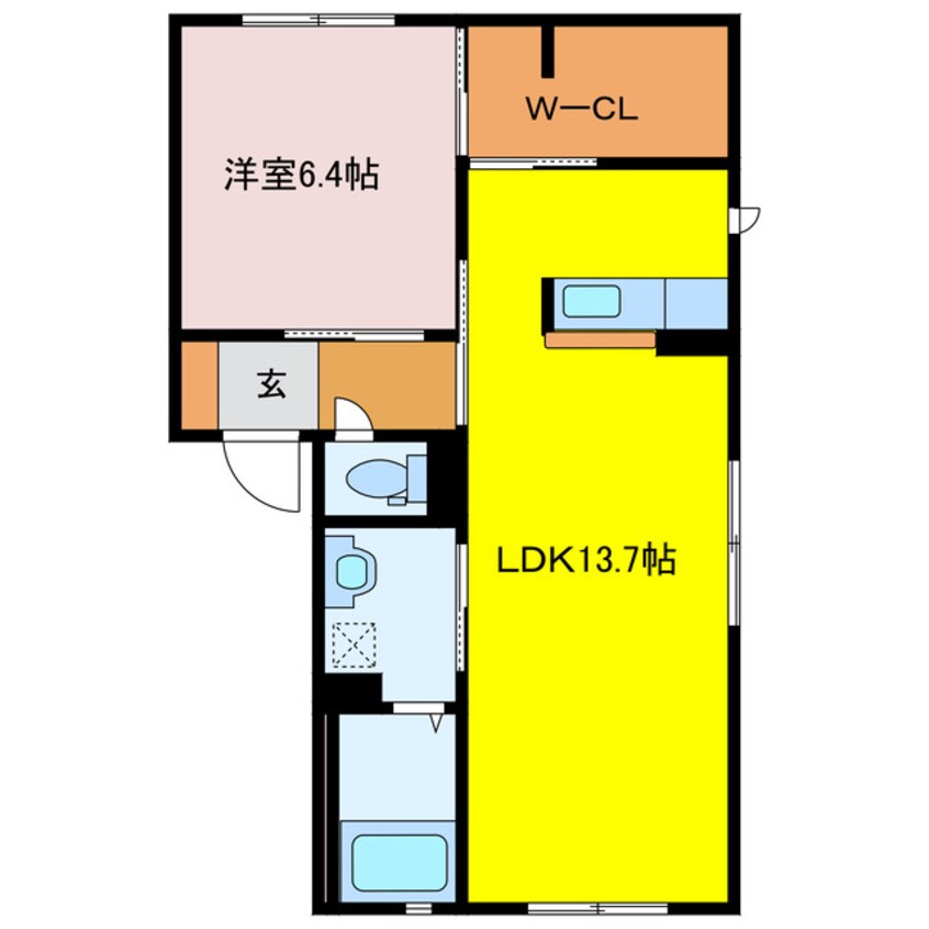 間取図 SGハウス鈴鹿B棟