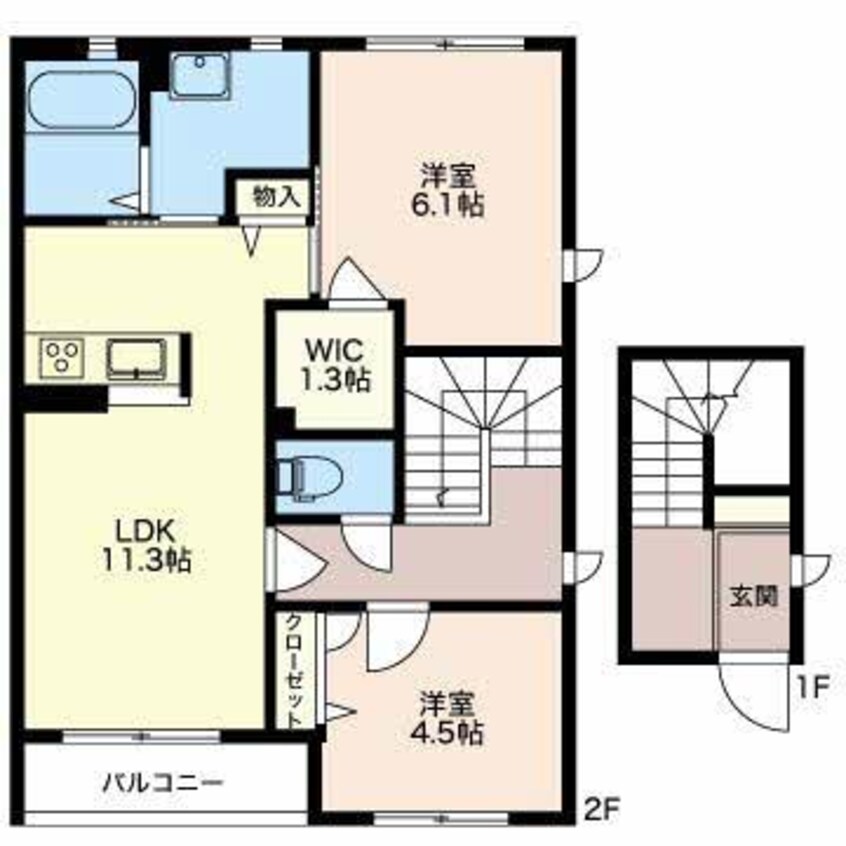 間取図 フォロロマーノゆき