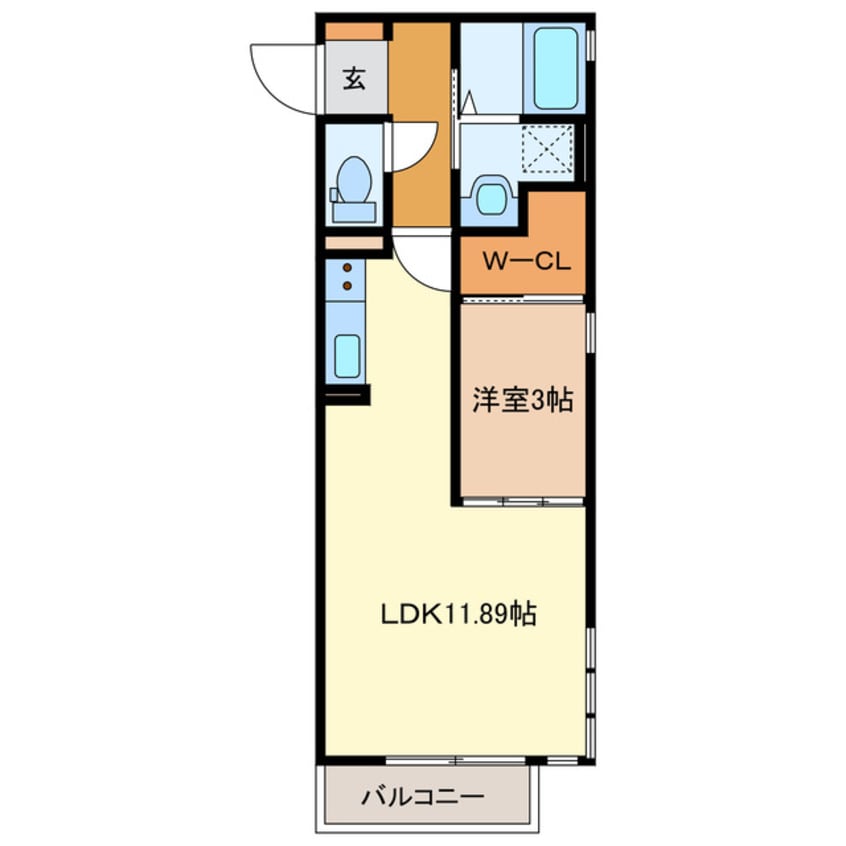 間取図 スタブリテラス鈴鹿