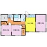 東磯山4丁目Ｏ様邸 3DKの間取り