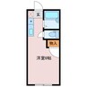 pregeo白子 1Rの間取り