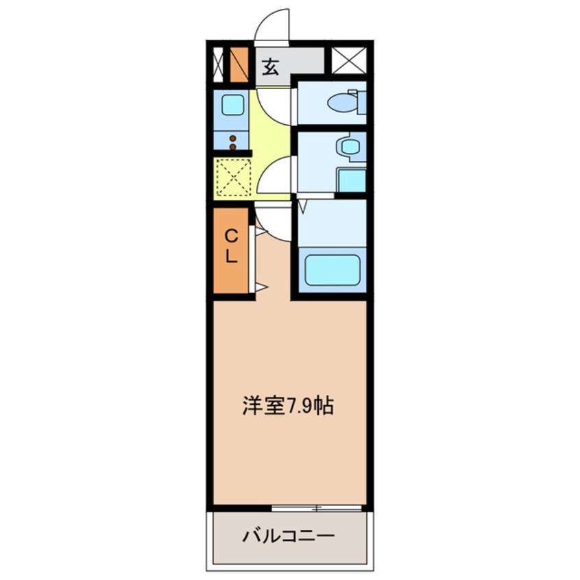 間取図 プレシャス平田