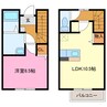 Maisonette land 千代崎駅C 1LDKの間取り