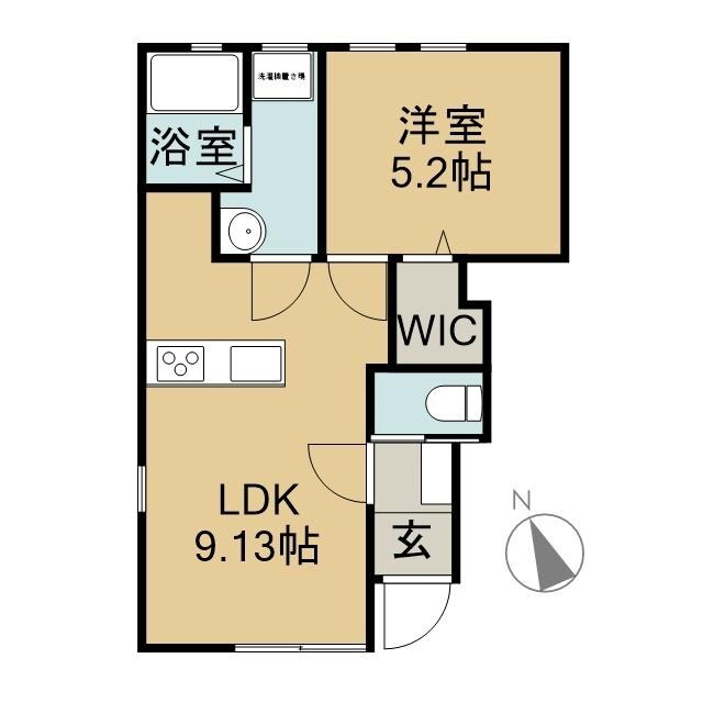 間取り図 リーブルファイン東磯山