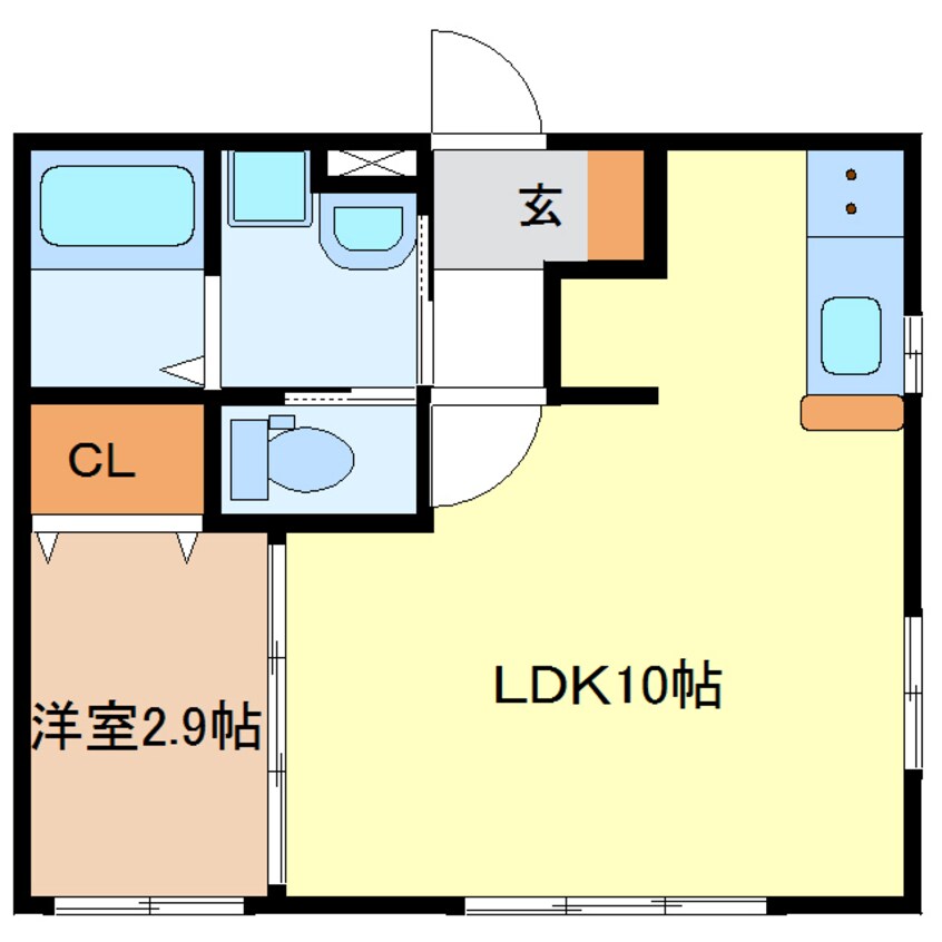 間取図 NOBLE Ⅰ