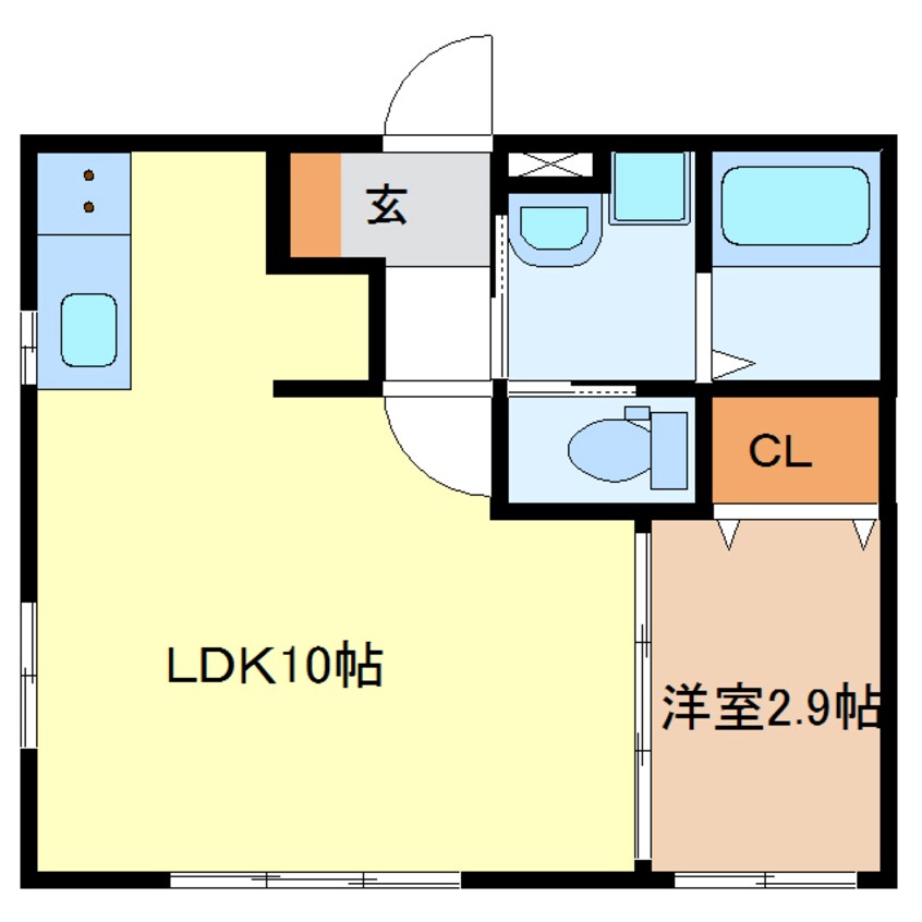 間取図 NOBLE Ⅰ