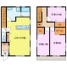 リーブルファイン寺家3号棟 3LDKの間取り