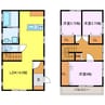 波木町貸家Ｗ　2階建 3LDKの間取り