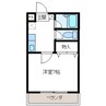 パルティール 1Kの間取り