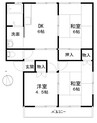 アステール 3DKの間取り