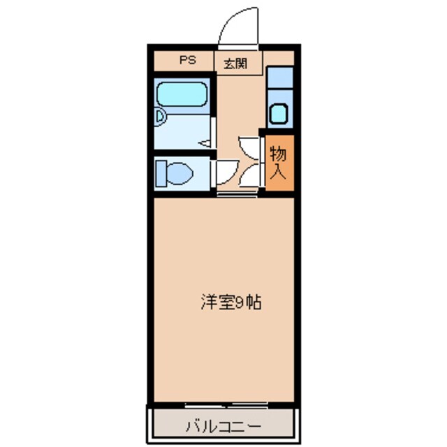 間取り図 キャンバス早野３