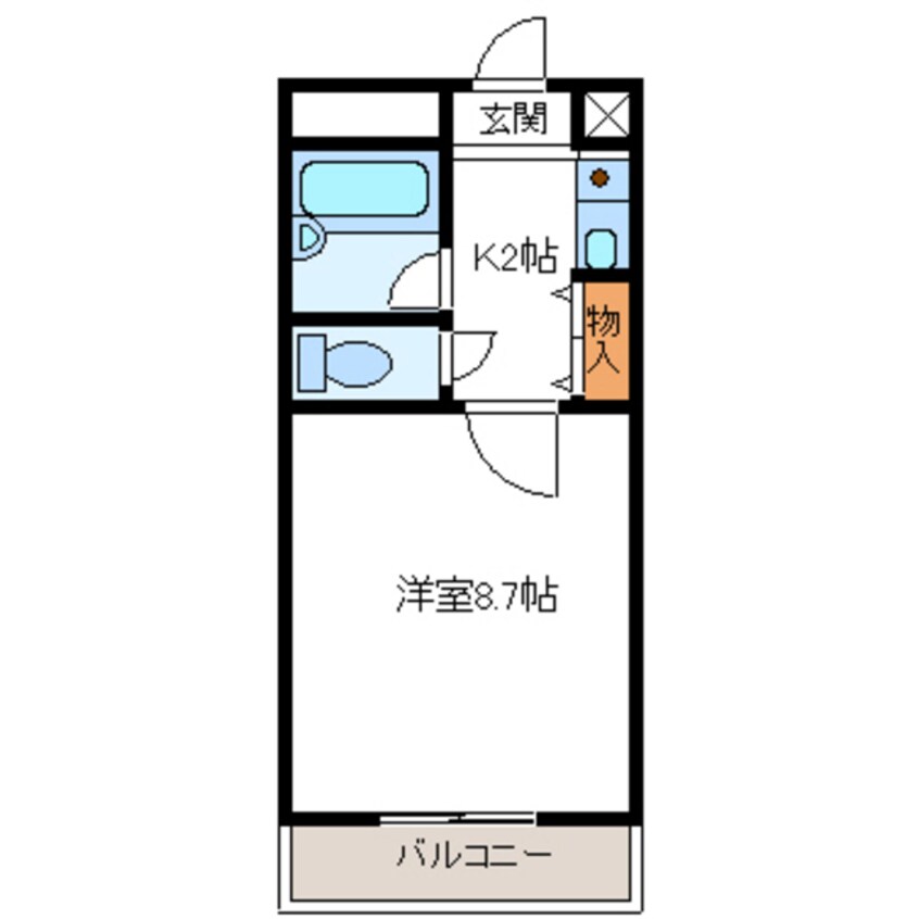 間取図 クオーレ平成