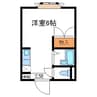 セレクションKUKI 1Kの間取り