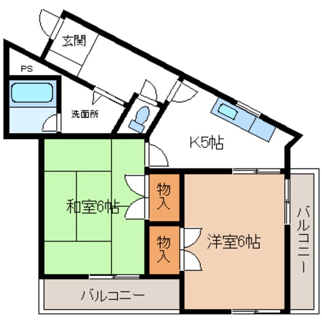 間取り図 グランパレス