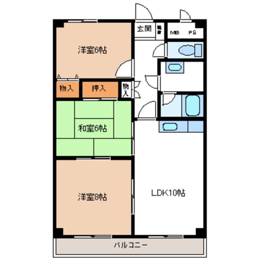 間取図 ジェネシス