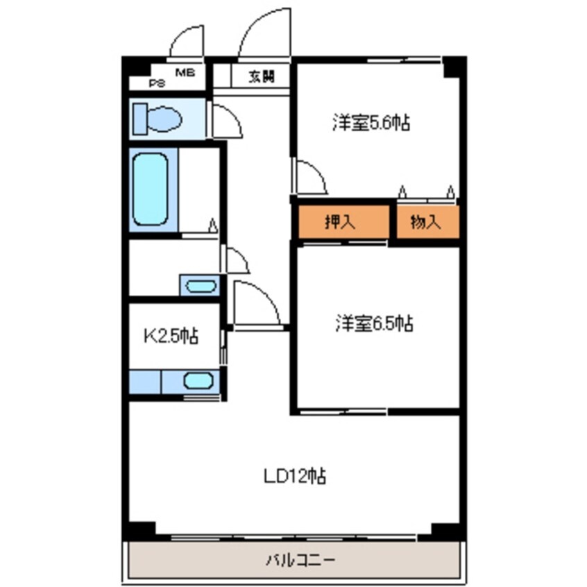 間取図 ソプラタウン