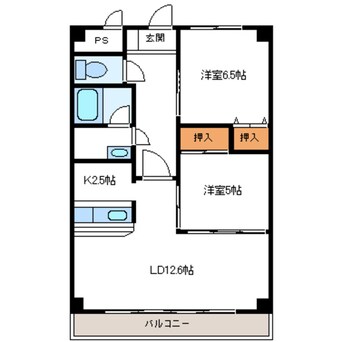 間取図 サニープレイス