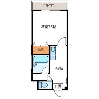 間取図 エトワールNAKAYAMAⅦ