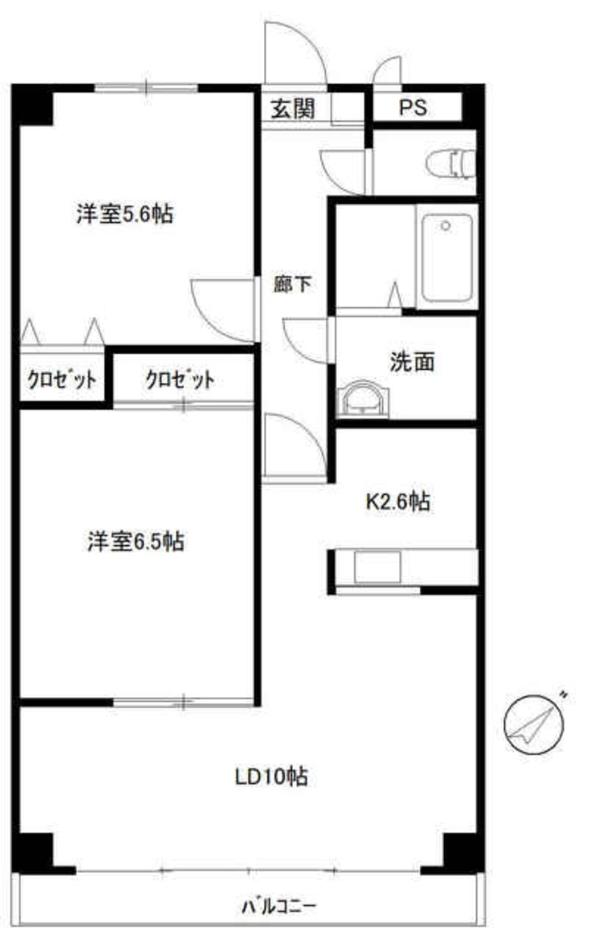 間取図 エクセレントパーク