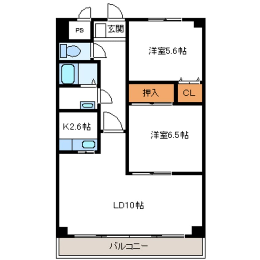 間取図 エクセレントパーク