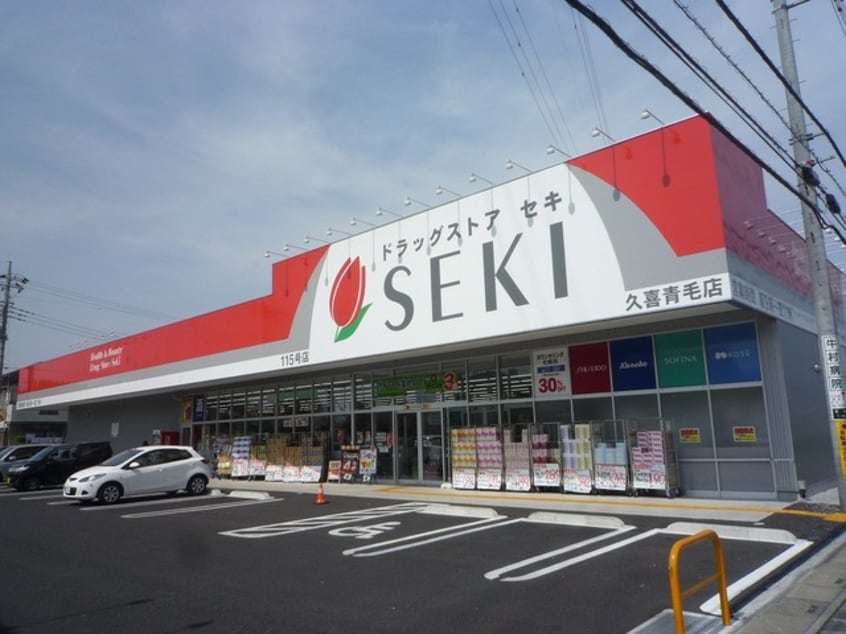 ドラッグストアセキ久喜吉羽店(ドラッグストア)まで755m※ドラッグストアセキ久喜吉羽店 コーポYAMAMOTO　B