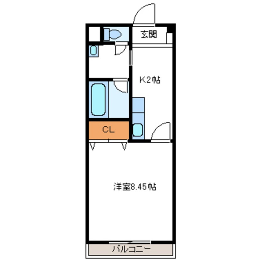 間取図 メゾンドソレイユ