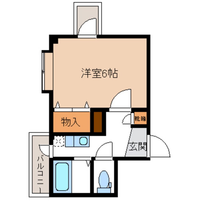 間取図 フレンドコーポ９７