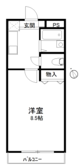 間取図 ベルロード