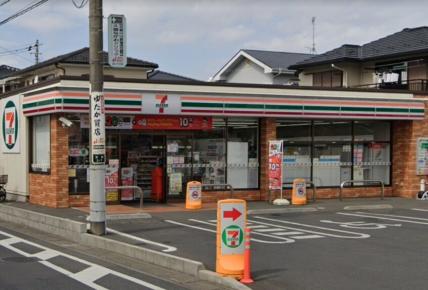 セブンイレブン久喜吉羽2丁目店(コンビニ)まで406m※セブンイレブン久喜吉羽2丁目店 グランディール