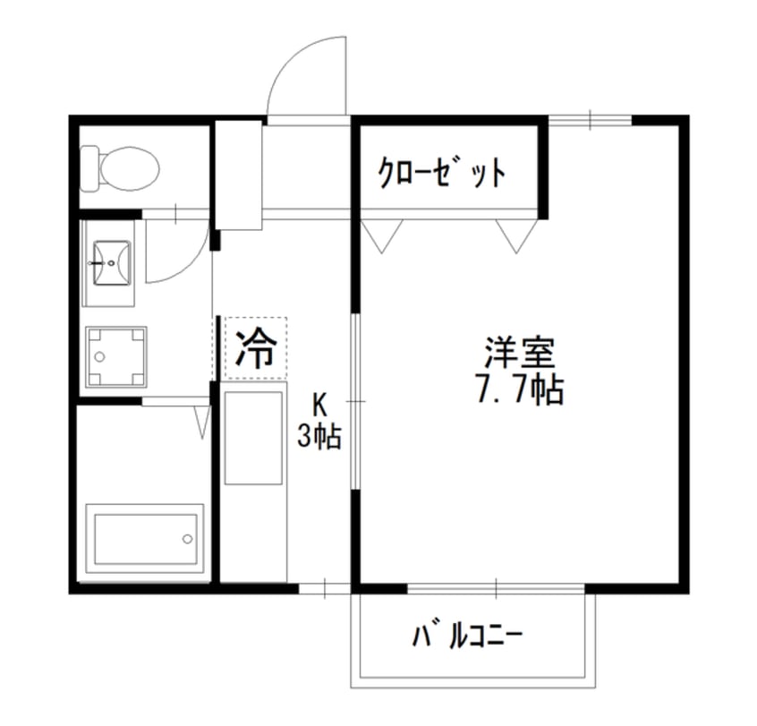 間取図 ピュアフォート