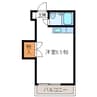 グッチヌーベル 1Rの間取り