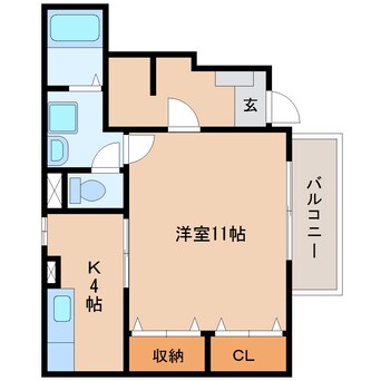 間取図 東海道本線/西焼津駅 バス2分小柳津下車:停歩3分 1階 築18年