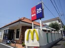 マクドナルド静岡ＳＢＳ通り店(ファストフード)まで675m 東海道本線/静岡駅 バス10分見瀬第一テレビ入口下車:停歩6分 2階 築29年