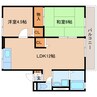 静鉄バス（焼津市）/天野医院前 徒歩7分 2階 築29年 2LDKの間取り