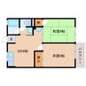 東海道本線/西焼津駅 バス:15分:停歩3分 2階 築34年 2DKの間取り