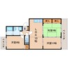 東海道本線/静岡駅 バス:18分:停歩3分 4階 築28年 3LDKの間取り
