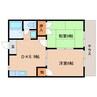 東海道本線/焼津駅 バス:11分:停歩5分 1階 築33年 2DKの間取り