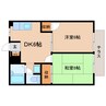東海道本線/焼津駅 バス:17分:停歩1分 1階 築32年 2DKの間取り