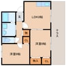 東海道本線/静岡駅 バス:25分:停歩4分 1階 築21年 2LDKの間取り