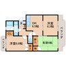 東海道本線/静岡駅 バス:11分:停歩5分 2階 築28年 3DKの間取り