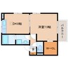東海道本線/静岡駅 バス:22分:停歩10分 1階 築19年 1DKの間取り