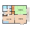 東海道本線/西焼津駅 バス:16分:停歩10分 2階 築31年 2DKの間取り