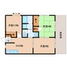 東海道本線/静岡駅 徒歩15分 1階 築33年 3DKの間取り