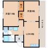 東海道本線/静岡駅 バス:21分:停歩3分 1階 築45年 2LDKの間取り
