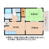 東海道本線/静岡駅 バス:19分:停歩2分 2階 築28年 2DKの間取り