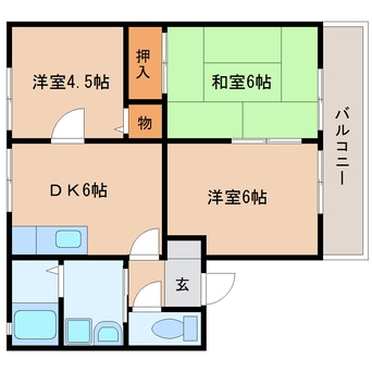 間取図 東海道本線/藤枝駅 バス30分吉永八幡宮下車:停歩7分 1階 築24年