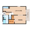 東海道本線/静岡駅 バス:20分:停歩6分 2階 築18年 1LDKの間取り