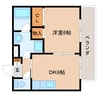 東海道本線/藤枝駅 徒歩7分 1階 築20年 1DKの間取り