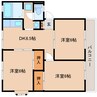 東海道本線/静岡駅 バス:12分:停歩6分 2階 築35年 3DKの間取り